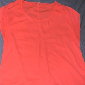 An orange blouse!